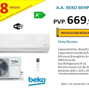 A.A BEKO BEHPG-120