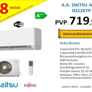 A.A DAITSU ARTIC DS12KTP
