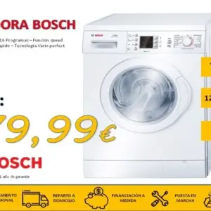 Lavadora BOSCH 7KG