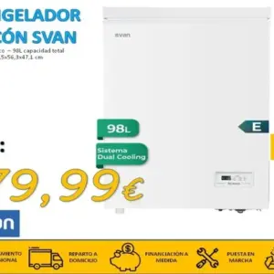 Congelador ARCÓN SVAN